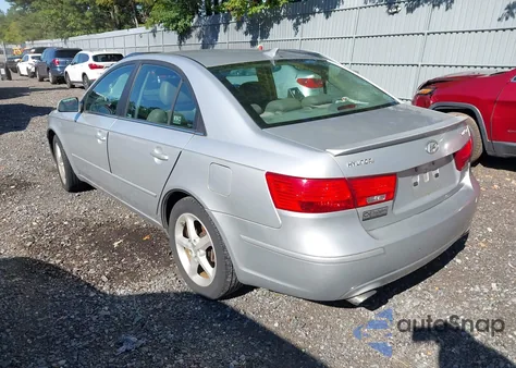 2009 Hyundai Sonata Se V6 из США, поврежденный, VIN 5NPEU46F89H440402